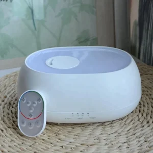 500ml Ultrasonic Portable Electric Aroma Humidifier with Smart IR Remote Control and LED Light