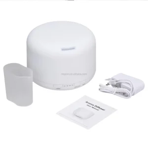 500ml White Aroma Diffusor pp Electric Aroma Air Humidifier Diffuser Aromatherapy Essential Oil Diffuser