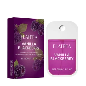 50ML Custom Logo Unisex Perfume Popular Blackberry Fruity Fragrance Body Spray Mist Perfumes Manufacturer OEM ODM Factory
