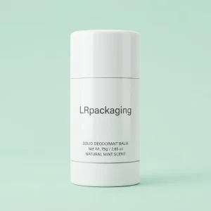 50g Empty Plastic Solid Deodorant Balm Stick Container Twist up Tube for Natural Antiperspirant