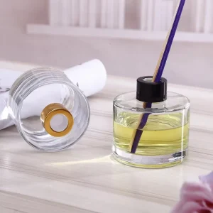 50ml 100ml 150ml 200ml Factory Round Empty Glass Reed Diffuser Bottles