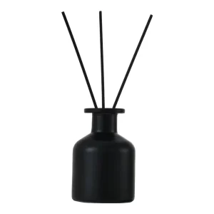 50ml 100ml 150ml 250ml Essential Oil Diffuser Bottle Black Empty Glass Reed Diffuser Bottle with Stick and Box