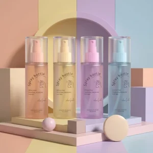 50ml 150ml 200ml Plastic Cosmetic Spray Bottles for Room Fragrance Packaging