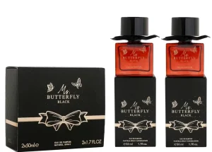 50ml 2 PCS EAU Floral Woody Perfume Gift Set Spray Long Lasting Fragrance Ready Display Box for Women