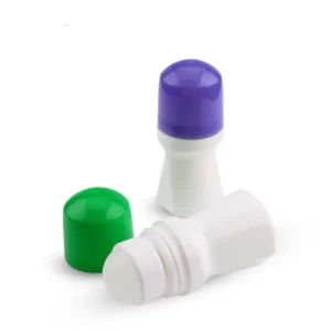 50ml 60ml Roll Ball Bearing Bottle PP Beads Plastic Bottle Deodorant Antiperspirant Rub Ball Bearing Bottle