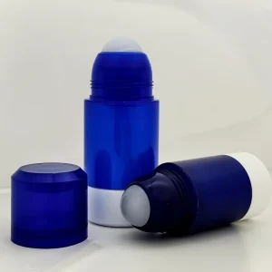 50ml 75ml Refillable Roll Deodorant Bottle Screw Cap Travel Replace Fragrant Body Antiperspirant PP Plastic Container Pump