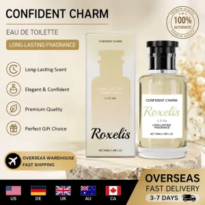 50ml Long Lasting Eau De Toilette Perfume Spray for Men Women Fresh Fragrance Daily Wear