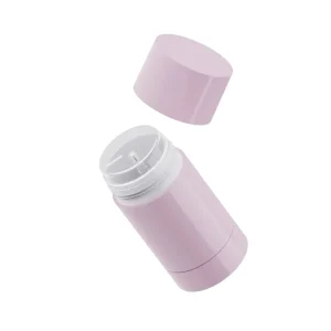 50ml PP Airtight Cylinder Deodorant Stick Container Antiperspirant Packaging with Screw Cap