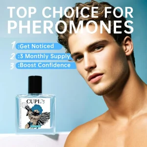 50ml Pheromone Perfume for Men Long Lasting Citrus Floral Botanical Musk Eau de Parfum Fragrance Spray for Daily Use and Parties