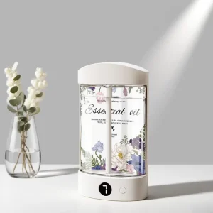 50ml Portable Plastic Essential Oil Aromatherapy Diffuser with Timer, 7 Working Modes, and 100㎡ Coverage