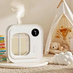 50ml Portable Table and Wall Essential Oil Aroma Diffuser 100 Coverage Battery Powered