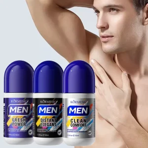 50ml Private Label Men China Armpit Organic Natural Underarm Roll On Men’s Antiperspirant Deodorant for Men