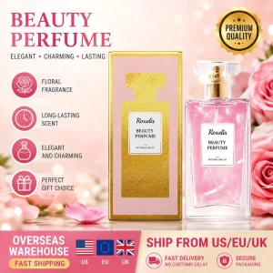 50ml Shimmer Quicksand Perfume for Women Long Lasting Light Scent Ladies Fragrance Gift Set Overseas Warehouse Shipment