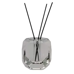 50ml Square Glass Alcohol-Free Reed Diffuser with Floral Aroma