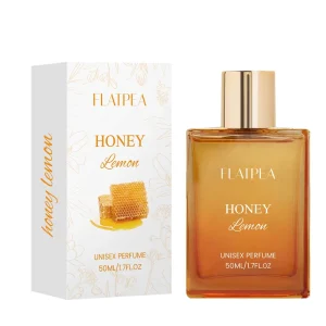50ml Unisex Perfume Honey Lemon Rose Floral Fruity Fragrance Nice Scents Body Spray Mist Perfumes Manufacturer OEM ODM