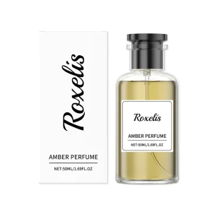 50ml Unisex Warm Amber Woody Perfume Long Lasting Mellow Scent Minimal White Gift Box Overseas 3 5 Days Fast Delivery
