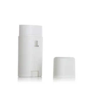 50ml White Plastic Deodorant Stick Container for Perfume Cosmetic Packaging with Private Logo