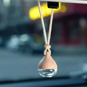 5ML Empty Clear Hanging Car Air Freshener Perfume Bottle and Aroma Diffuser Bottle