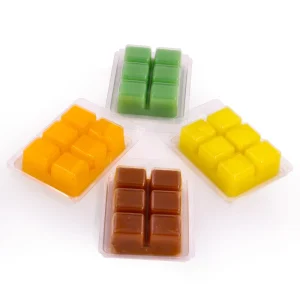 6 Cavity Plastic Blister Clamshell Packaging for Wax Melts