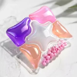 6 Chamber Monet’s Garden Fragrance Disposable Apparel Use Laundry Gel Pods Washing Machine Gain Detergent