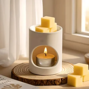 6 Compartment Scented Wax Blocks with Plant Essential Oils Soy Wax Creative Handmade DIY Scented Candle Wax Blocks