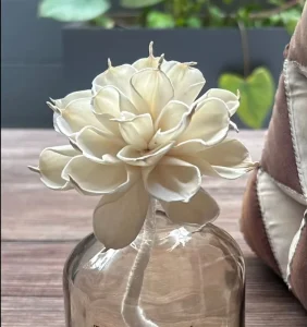 6cm 8cm High Quality Reed Diffuser Flowers Handmade Sola Wood Flower