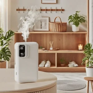 7 Modes 1800mAh USB Rechargeable LED Night Light Aroma Diffuser Portable Custom Design Color Changing Household Plastic Hotels