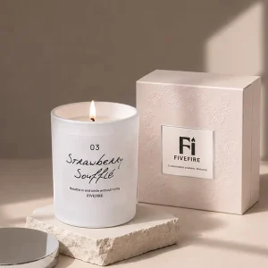 7oz 8oz Glass Scented Candle Set With Custom Private Label for Brand Use