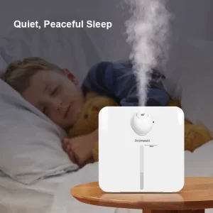 800ML Waterless Ultrasonic Aroma Diffuser Plastic Construction Electric Battery Powered Silent Operation for Home Commercial Car