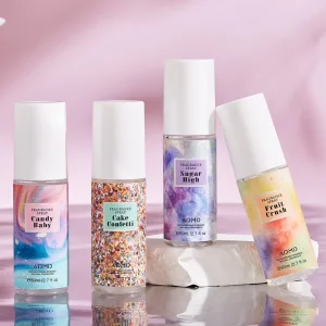 80ml Alcohol Free Fragrance Spray Long Lasting Body Mist Hair Perfume Sugar High Fruit Crush Candy Baby Women