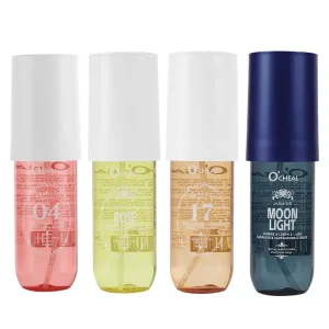 90ml Rose & Honey Body Mist Spray Custom Long Lasting Light Floral Scent Unisex Fragrance Perfume