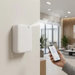 A10 Commercial Scent Machine Smart Control Modular Pump 1000m3 Wall mounted Aromatherapy Diffuser for Hotel Commercial Spaces