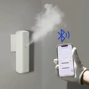 A60 Electric Fragrance Oil Aroma Diffuser Hot Selling App Controlled Waterless Wall Plug in Air Freshener for Home & Hotel Use
