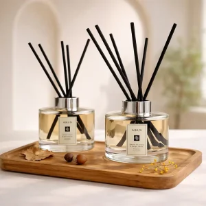 AIKUN Premium Gift Box Private Label Aromatherapy Diffuser Hotel Decor Warm Cozy Atmosphere Fragrance Reed Diffuser