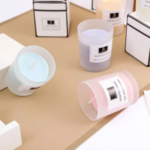 AQUILON Eco Aesthetic Classical Aromatherapy Votive Candle Gourmand Wellness Scents for Parties Handmade Soy Wax Non Toxic