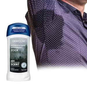 Advanced Protection Cool Rush Men’s 48-Hour Natural Organic Antiperspirant Deodorant Stick Long Lasting Fragrance for Sweat Odor