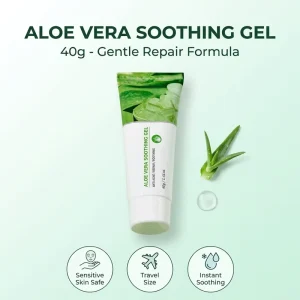 After Sun Aloe Vera Repair Gel Soothing Moisturizing Aloe Vera Gel 100 Pure Natural Aloe Vera Gel