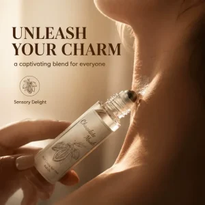 Alcohol Free Cocoa Vanilla Aroma for Daily Social Business Occasion Chocolate Musk Roll on Perfume OEM Private Label