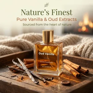 Gentle Healing Vanilla Sandalwood Eau De Toilette Spray Woody Scent Long Lasting Natural Body Fragrance 100ml