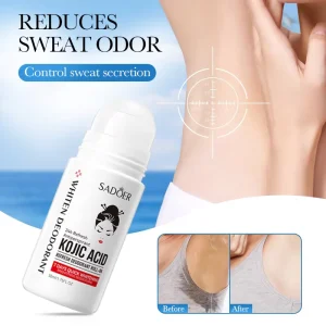 All English Anti Sweat Walking Beads Kojic Acid Whitening Perfume Cross Border Direct Factory Deodorant Antiperspirant