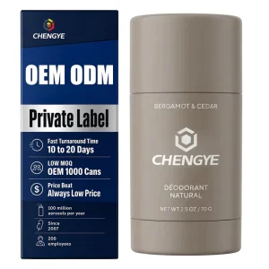 Aluminum Free Deodorant Stick for Women Men Extra Strength 48 Hour Odor Protection Seaweed Niacinamide Prebiotics Vegan 75g