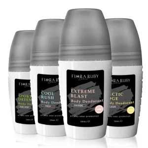 Aluminum Free Roll on Deodorant Male Anti Perspirant Body Perfumes Dry Fast Keep Fresh Protection All Day for Men