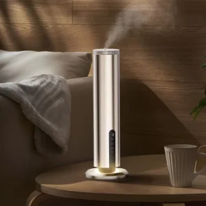 Aluminum Wireless Aroma Diffuser 300m³ Waterless Essential Oil Diffuser Tower for Home