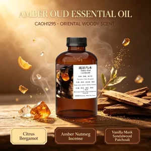 Amber Oud Bulk Fragrances Oil Manufacturer Flavor Customizable Synthetic Fragrance Essential Diffuser Brand Crearoma