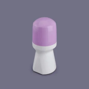 Antiperspirant 35.4mm 50g Plastic PP Screen Printed B1002 Model Empty Deodorant Roller Bottle