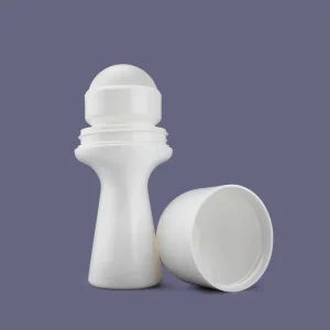 Antiperspirant Deodorant & Body Perfume Oil PP Plastic Roll On Packaging 35mm 105mm 50ml