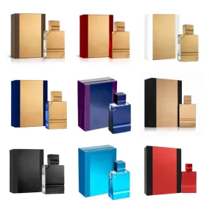Arabian Men EDP Perfume 100ml Square Luxury Metal Cap Multi Color Oriental Woody Fragrance Long Lasting Gift Set Spray
