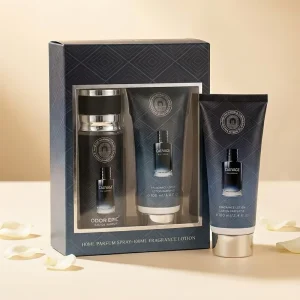 Arabian Middle Eastern Gift Set 110ml Travel Size Perfume Mist 100ml Body Lotion Pump Eco Friendly Long Lasting Scent