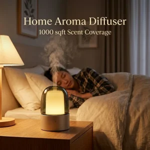 Aroma Diffuser Oil Scent Ultrasonic Air Humidifier with Bluetooth Functions Scent Diffuser Machine