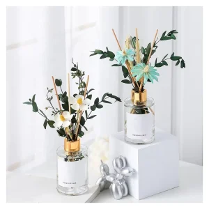 Aroma Fragrance Reed Diffuser Flavoring Dried Flowers Essential Oil Strong Smell Reed Diffuser Bottle Home Air Freshener